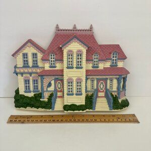 Burwood Products Victorian Home House Vtg Home Interiors Wall Hanging Decor